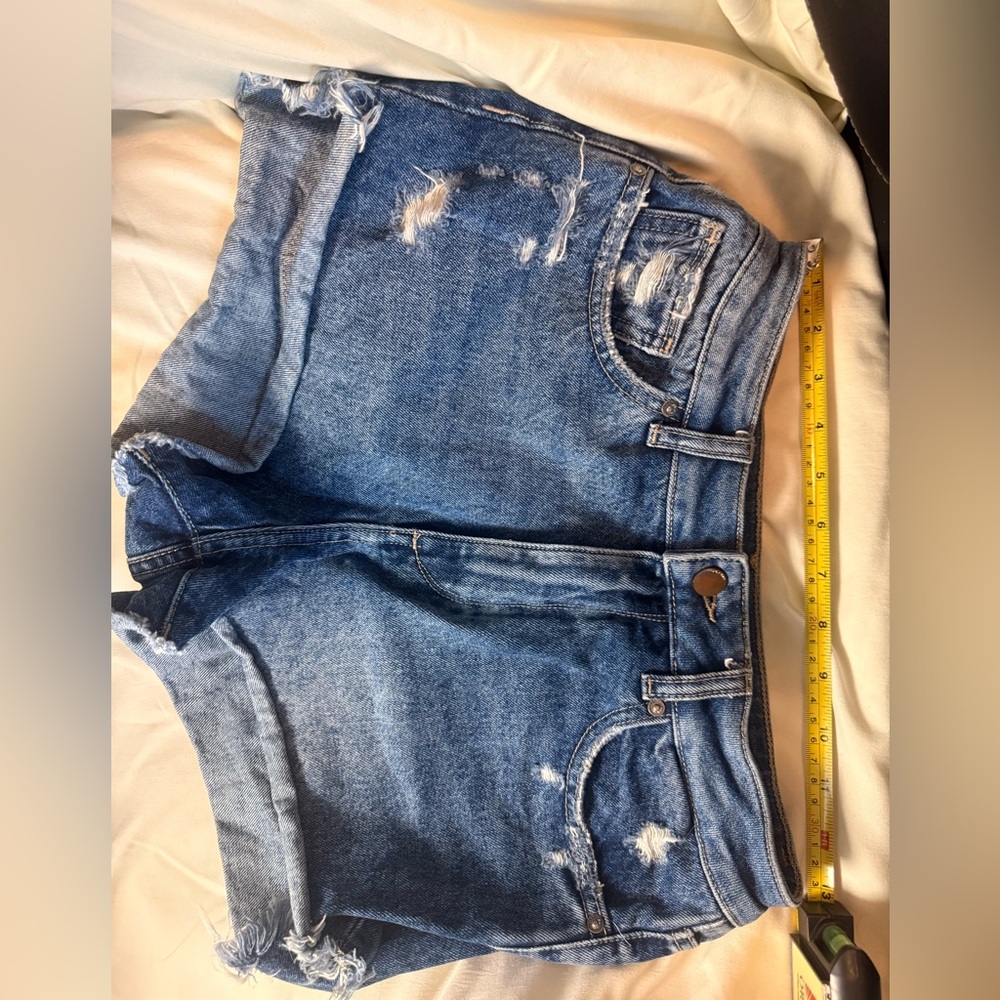 DL1961 Distressed Denim Shorts